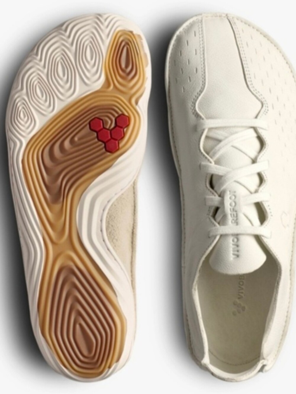 Vivo barefoot Sensus Limestone White Shoes